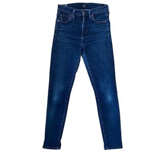 Citizens of Humanity Blue Skinny Jeans Crop Size 25